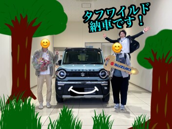 タフでワイルドなハスラーご納車です！！